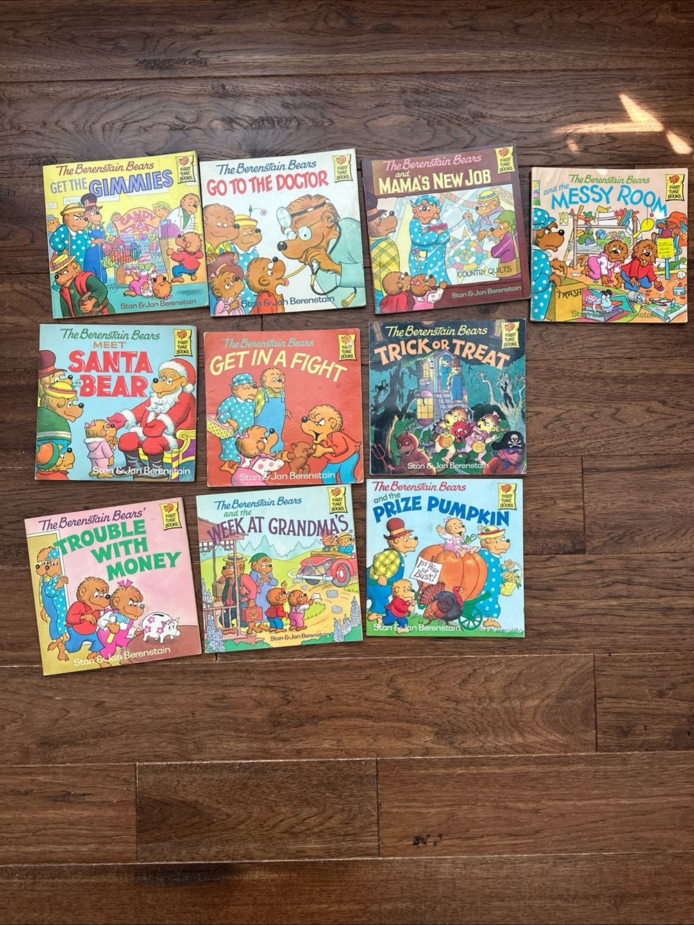 Vintage Berenstain Bears Softcover Books Lot Of (11) Original 1981-90 Paperback